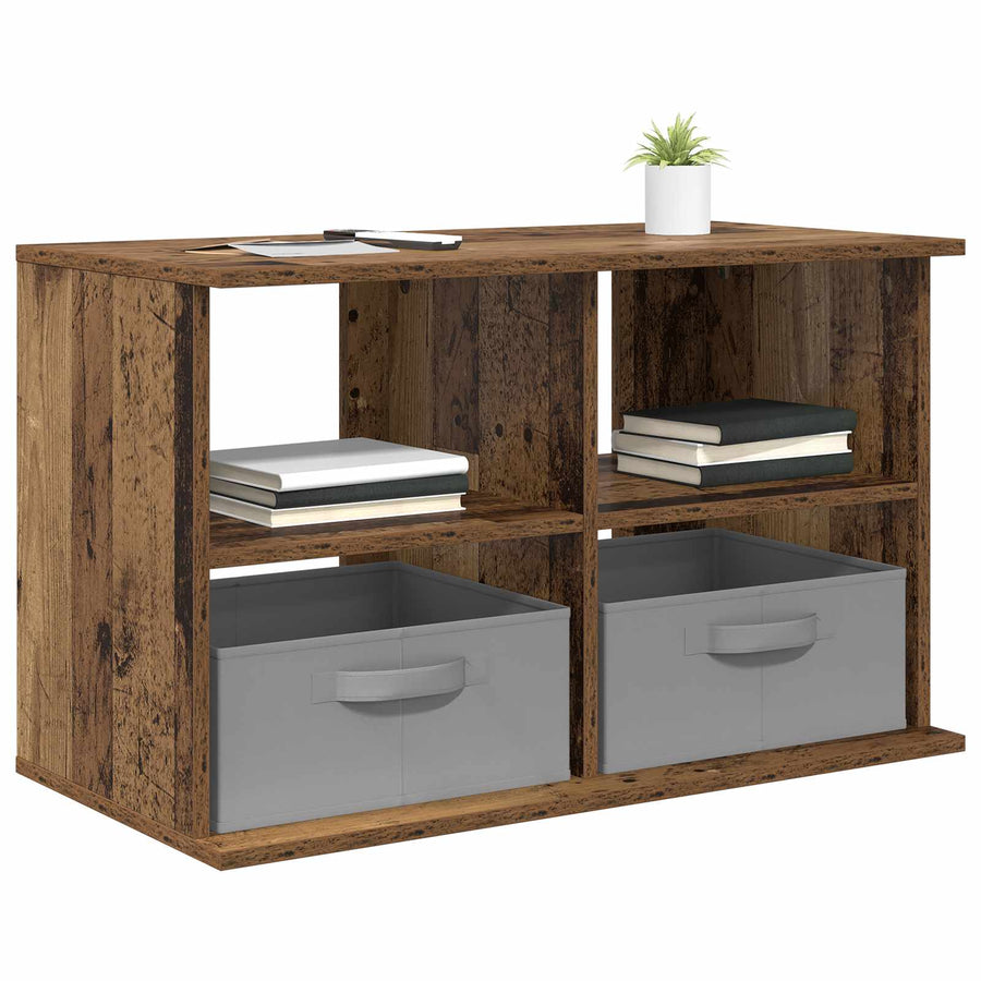 TV-standaard met lade Oudhout 79 x 40 x 48 cm