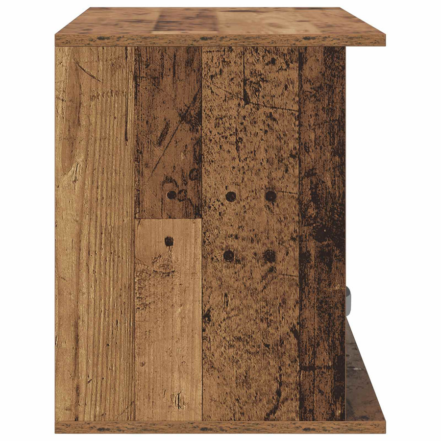 TV-standaard met lade Oudhout 79 x 40 x 48 cm
