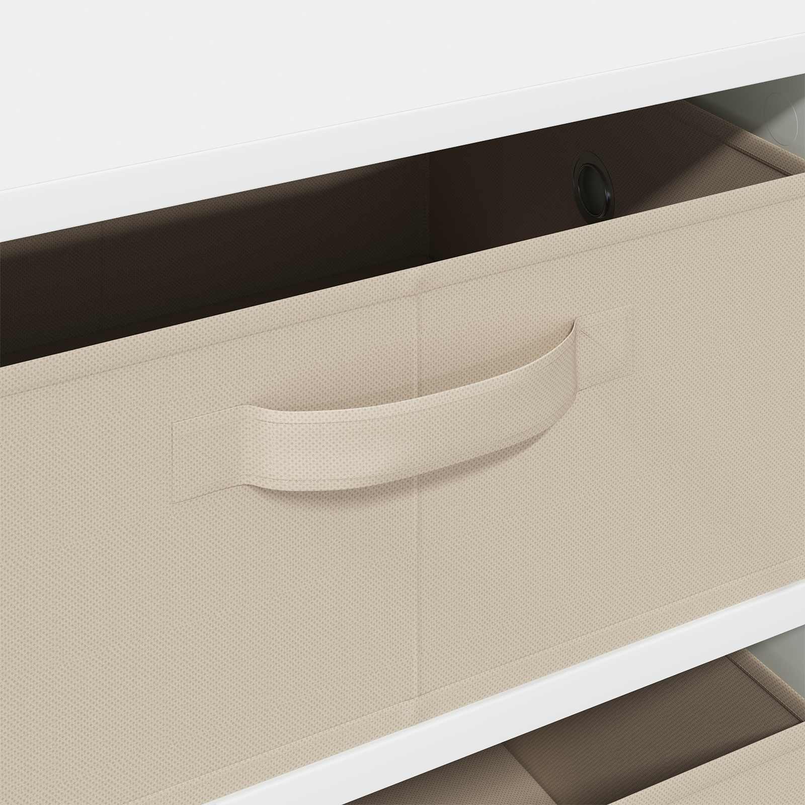 Dressoir met lade Wit 60 x 33,5 x 84 cm