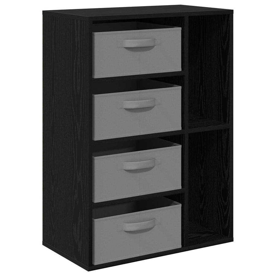 Dressoir met lade Zwart Eiken 60 x 33,5 x 84 cm