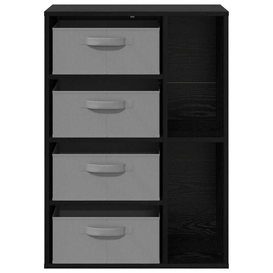 Dressoir met lade Zwart Eiken 60 x 33,5 x 84 cm