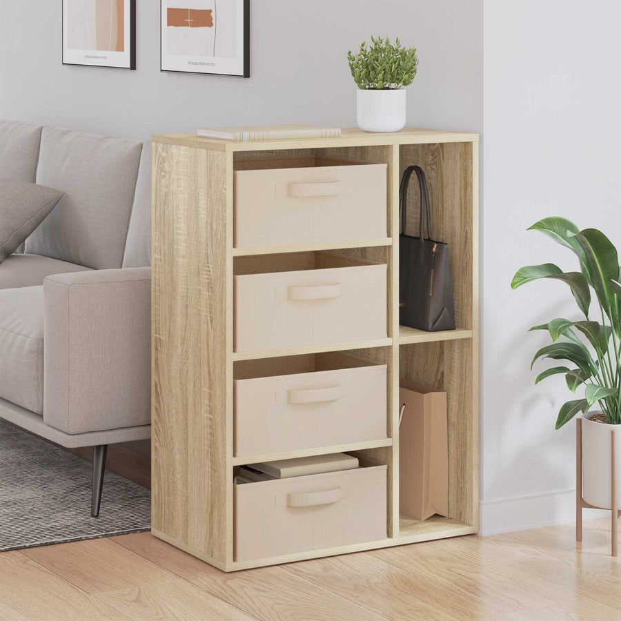 Dressoir met lade Sonoma Eiken 60 x 33,5 x 84 cm