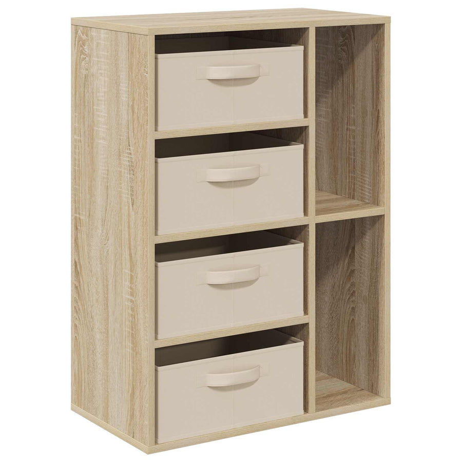 Dressoir met lade Sonoma Eiken 60 x 33,5 x 84 cm