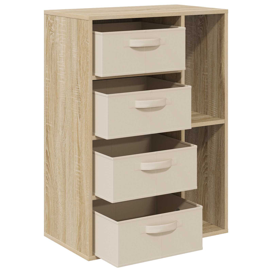 Dressoir met lade Sonoma Eiken 60 x 33,5 x 84 cm