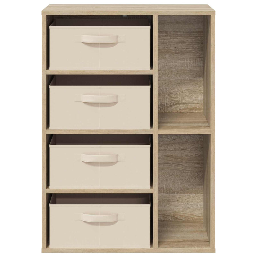 Dressoir met lade Sonoma Eiken 60 x 33,5 x 84 cm