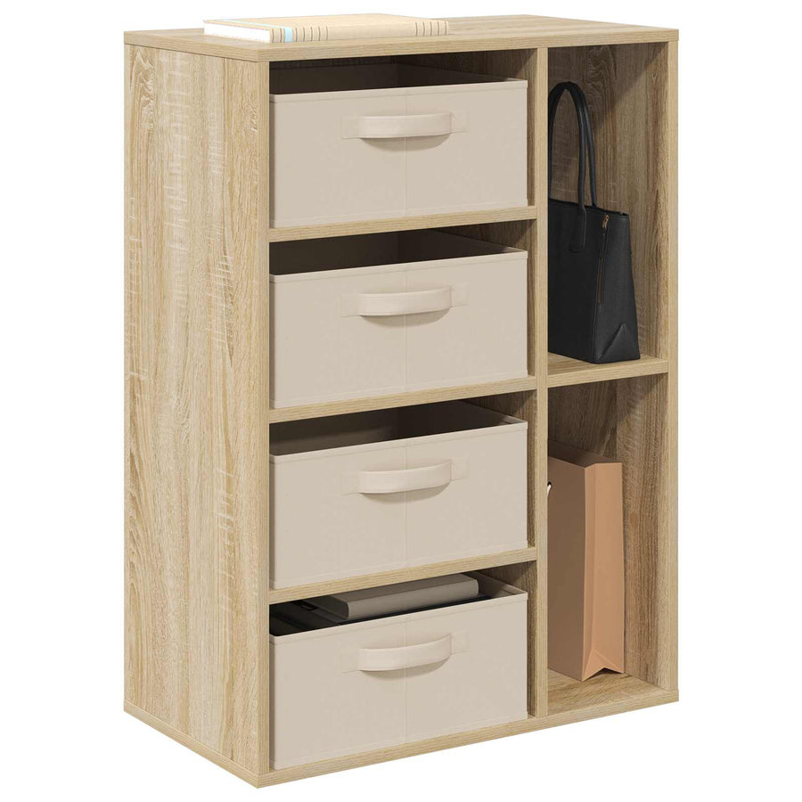 Dressoir met lade Sonoma Eiken 60 x 33,5 x 84 cm