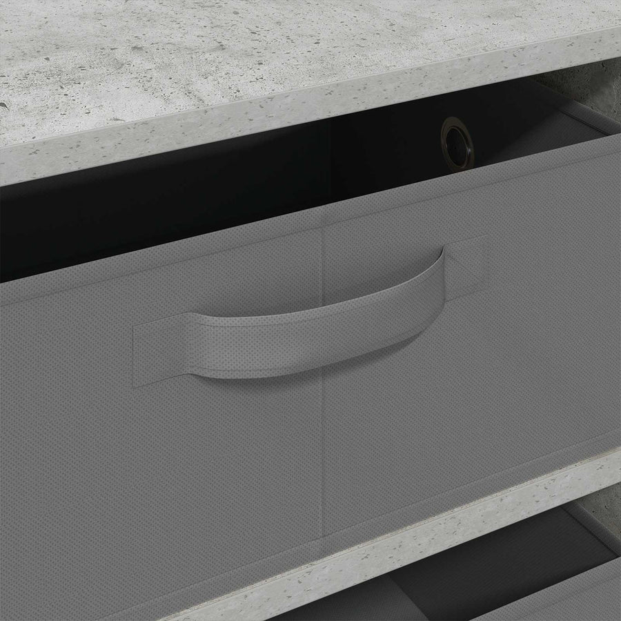 Dressoir met lade Beton Grijs 60 x 33,5 x 84 cm