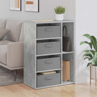 Sideboard with drawer Concrete Grey 60 x 33.5 x 84 cm