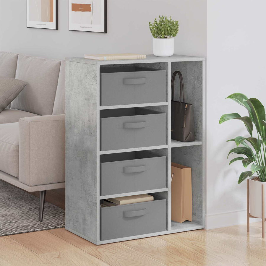 Dressoir met lade Beton Grijs 60 x 33,5 x 84 cm
