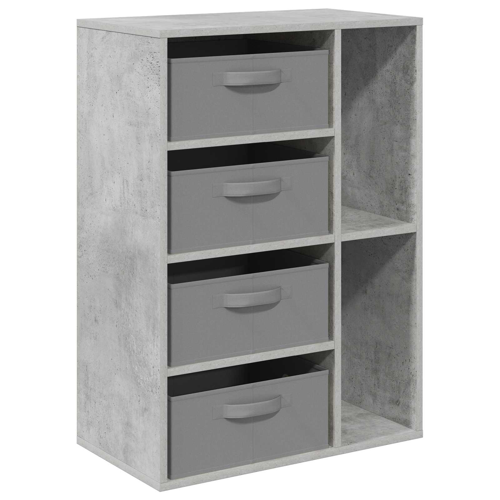 Dressoir met lade Beton Grijs 60 x 33,5 x 84 cm