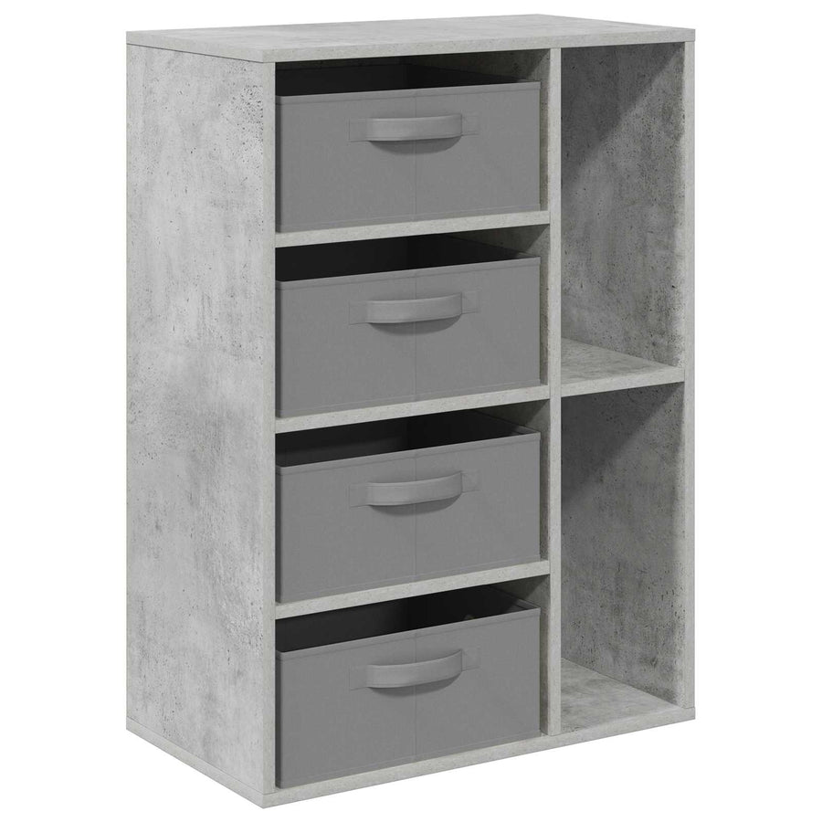 Dressoir met lade Beton Grijs 60 x 33,5 x 84 cm