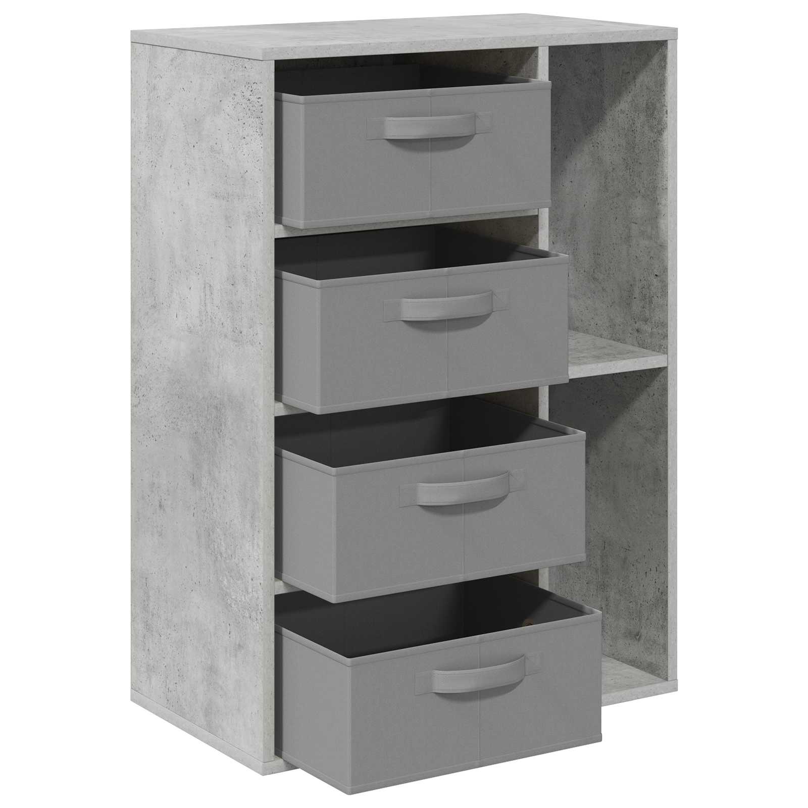 Dressoir met lade Beton Grijs 60 x 33,5 x 84 cm