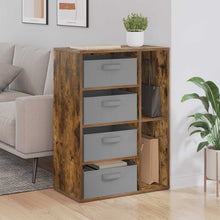 Dressoir met lade Gerookt eiken 60 x 33,5 x 84 cm