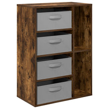 Dressoir met lade Gerookt eiken 60 x 33,5 x 84 cm