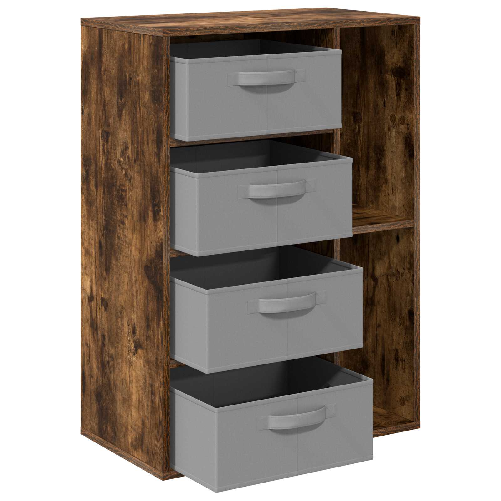 Dressoir met lade Gerookt eiken 60 x 33,5 x 84 cm