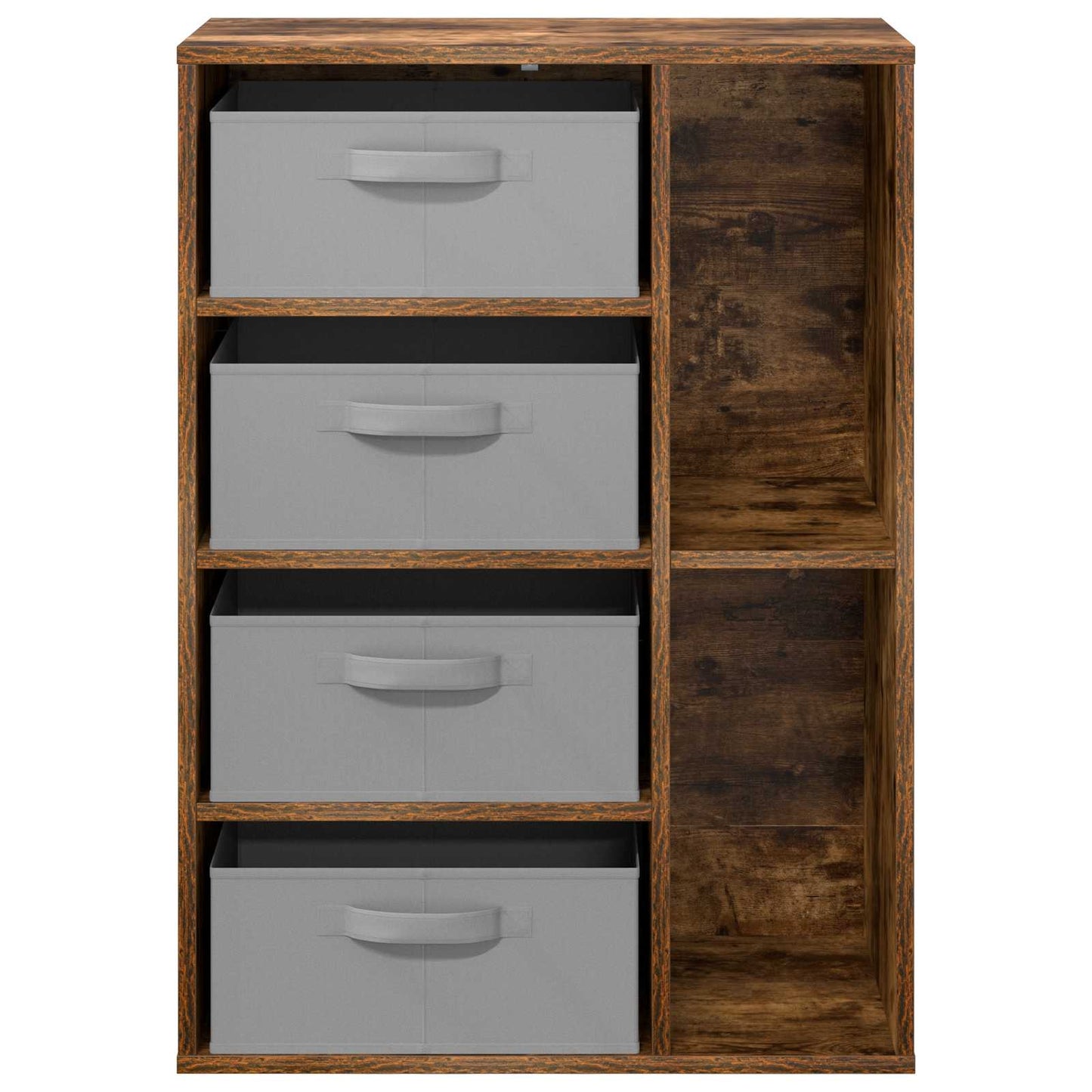 Dressoir met lade Gerookt eiken 60 x 33,5 x 84 cm