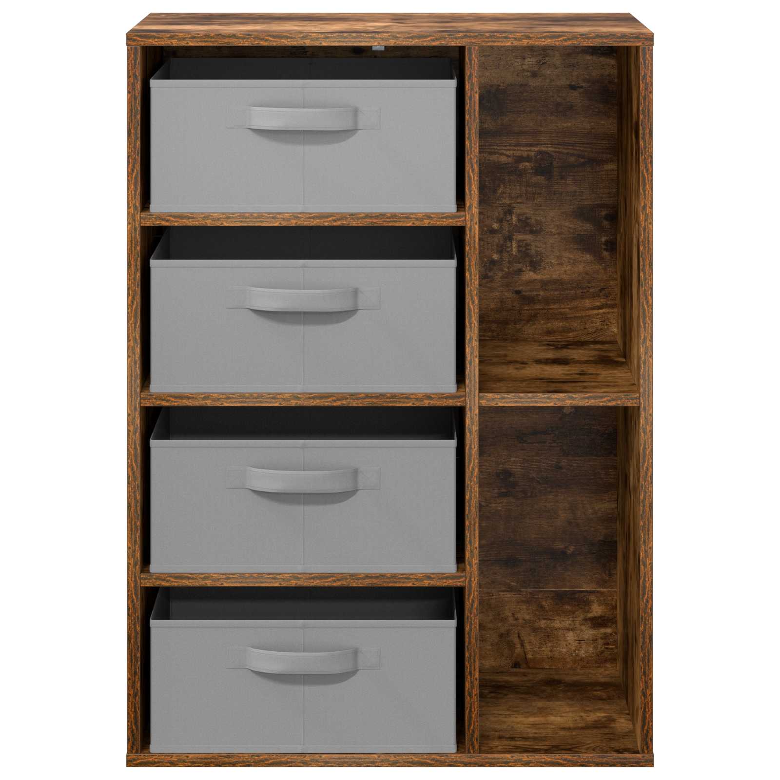 Dressoir met lade Gerookt eiken 60 x 33,5 x 84 cm
