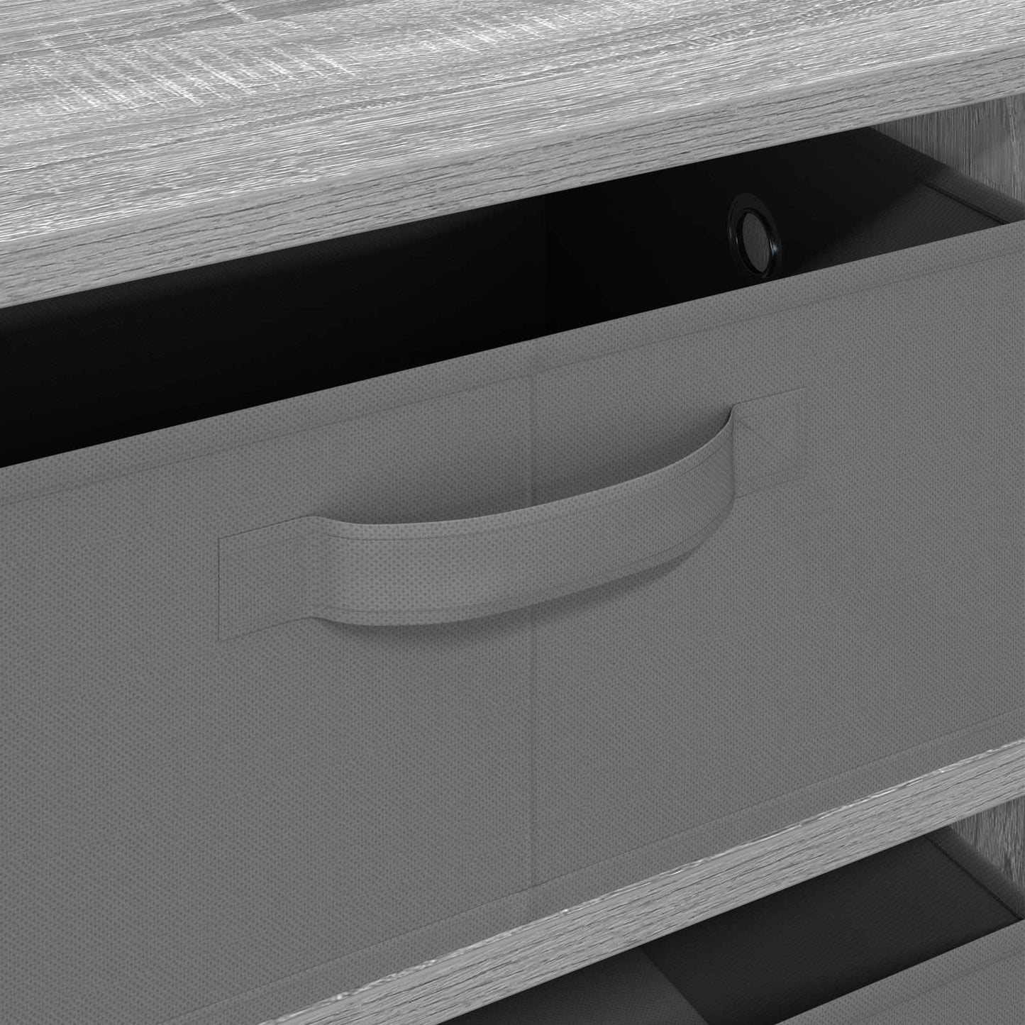 Dressoir met lade Grijs Sonoma 60 x 33,5 x 84 cm