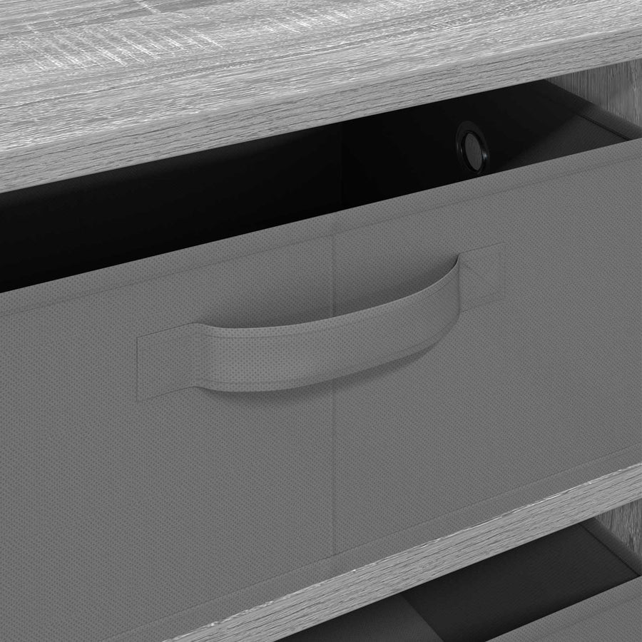 Dressoir met lade Grijs Sonoma 60 x 33,5 x 84 cm