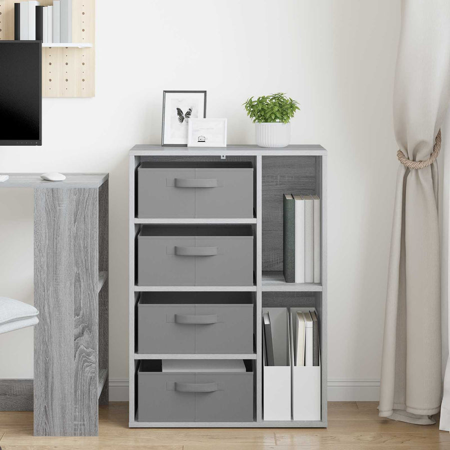 Dressoir met lade Grijs Sonoma 60 x 33,5 x 84 cm