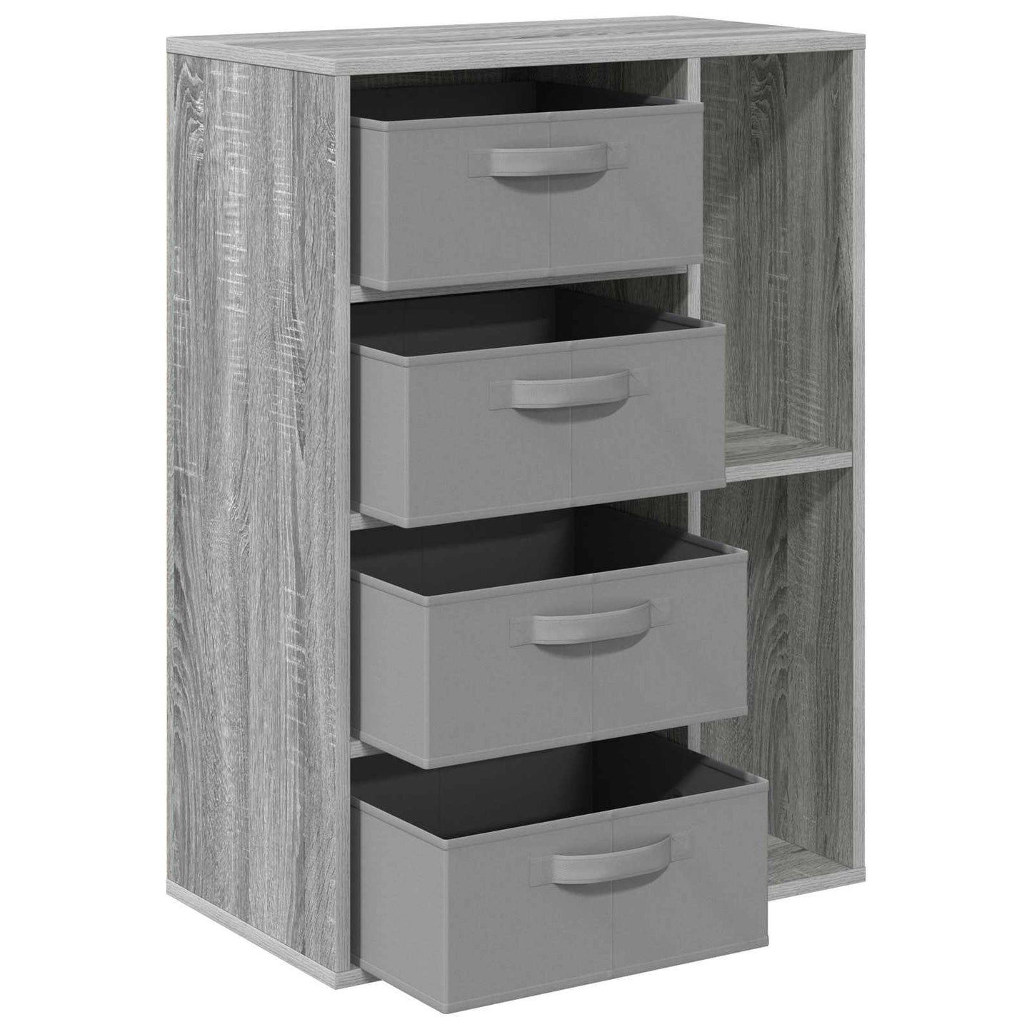 Dressoir met lade Grijs Sonoma 60 x 33,5 x 84 cm