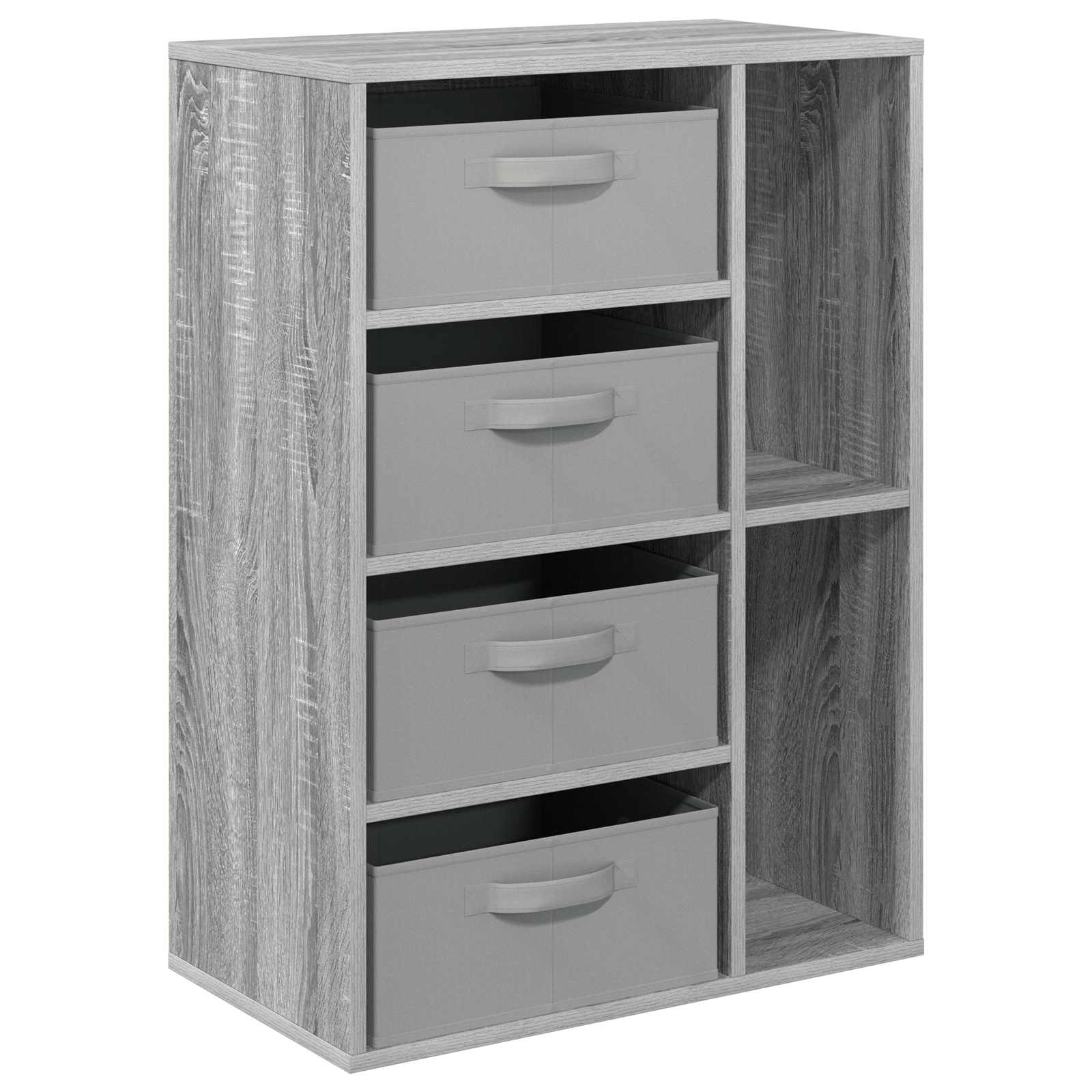 Dressoir met lade Grijs Sonoma 60 x 33,5 x 84 cm