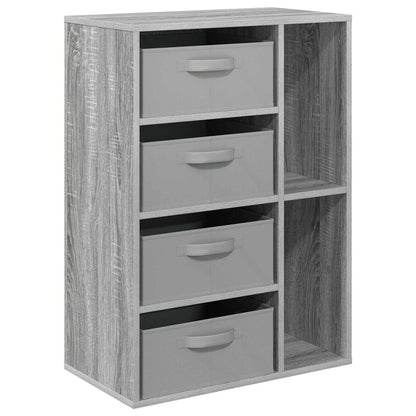 Dressoir met lade Grijs Sonoma 60 x 33,5 x 84 cm