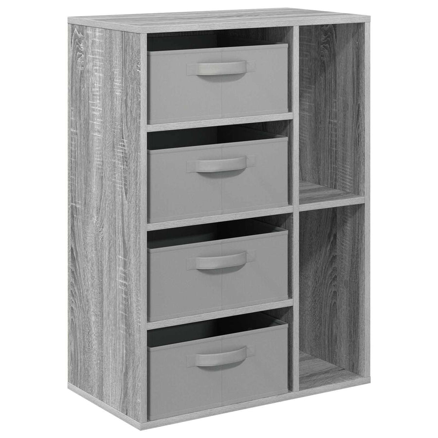 Dressoir met lade Grijs Sonoma 60 x 33,5 x 84 cm