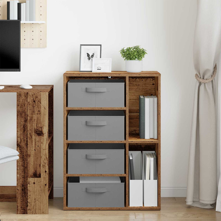 Dressoir met lade Oudhout 60 x 33,5 x 84 cm