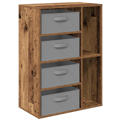 Dressoir met lade Oudhout 60 x 33,5 x 84 cm