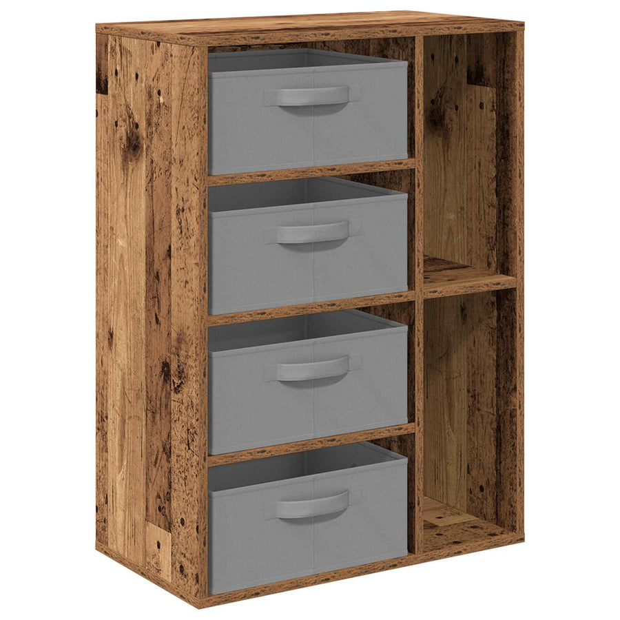 Dressoir met lade Oudhout 60 x 33,5 x 84 cm