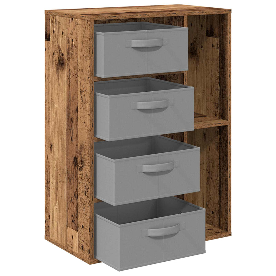 Dressoir met lade Oudhout 60 x 33,5 x 84 cm