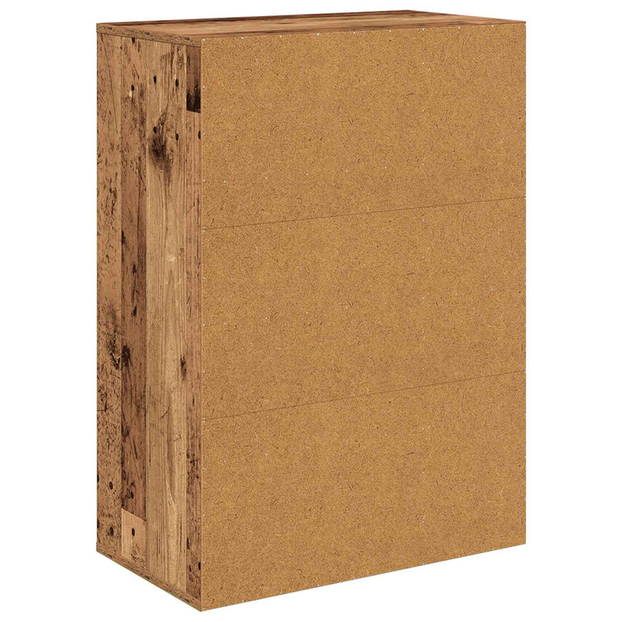 Dressoir met lade Oudhout 60 x 33,5 x 84 cm