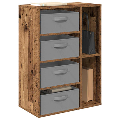 Dressoir met lade Oudhout 60 x 33,5 x 84 cm