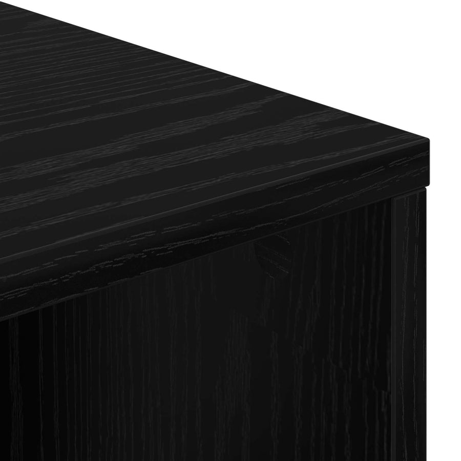 Dressoir met lade Zwart Eiken 73,5 x 24 x 69,5 cm