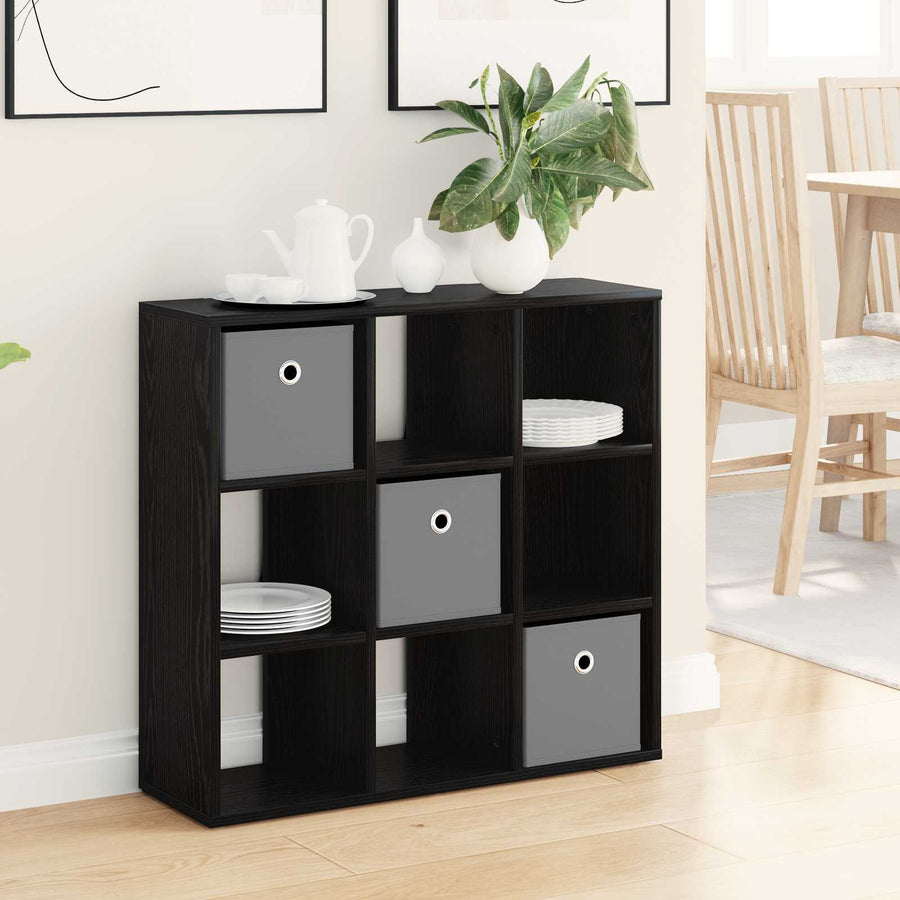 Dressoir met lade Zwart Eiken 73,5 x 24 x 69,5 cm