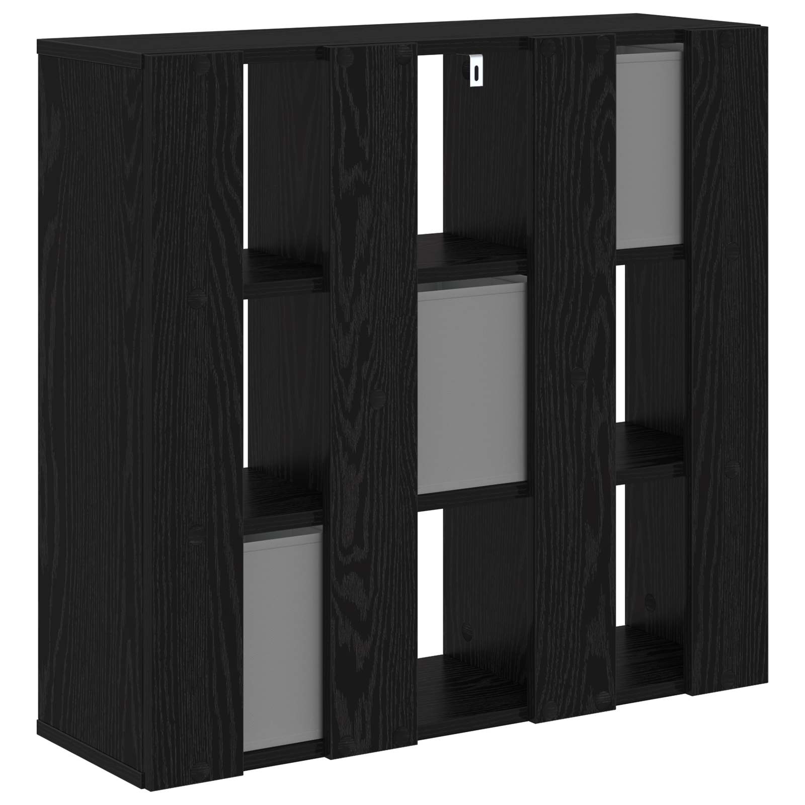 Dressoir met lade Zwart Eiken 73,5 x 24 x 69,5 cm
