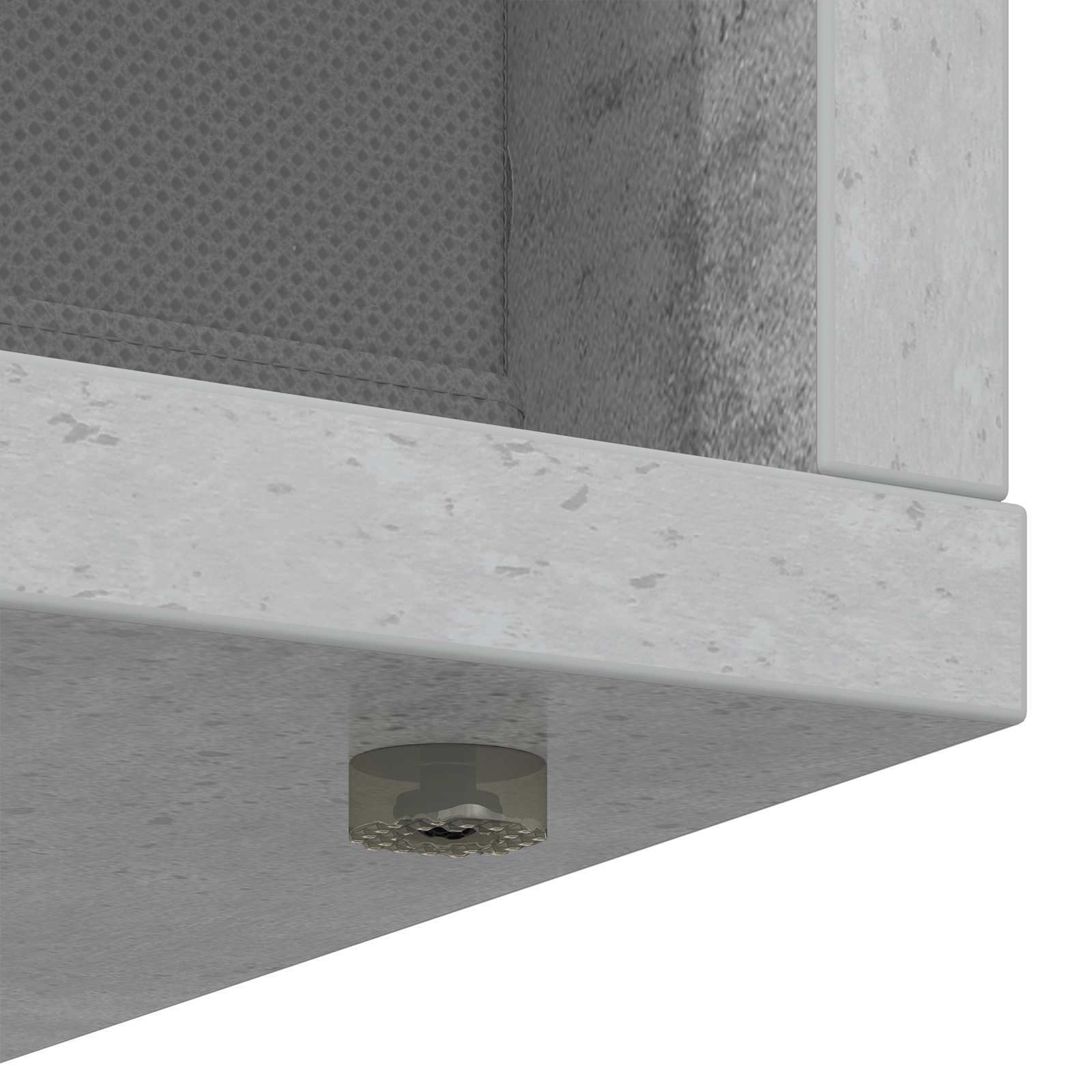 Dressoir met lade Beton Grijs 73,5 x 24 x 69,5 cm