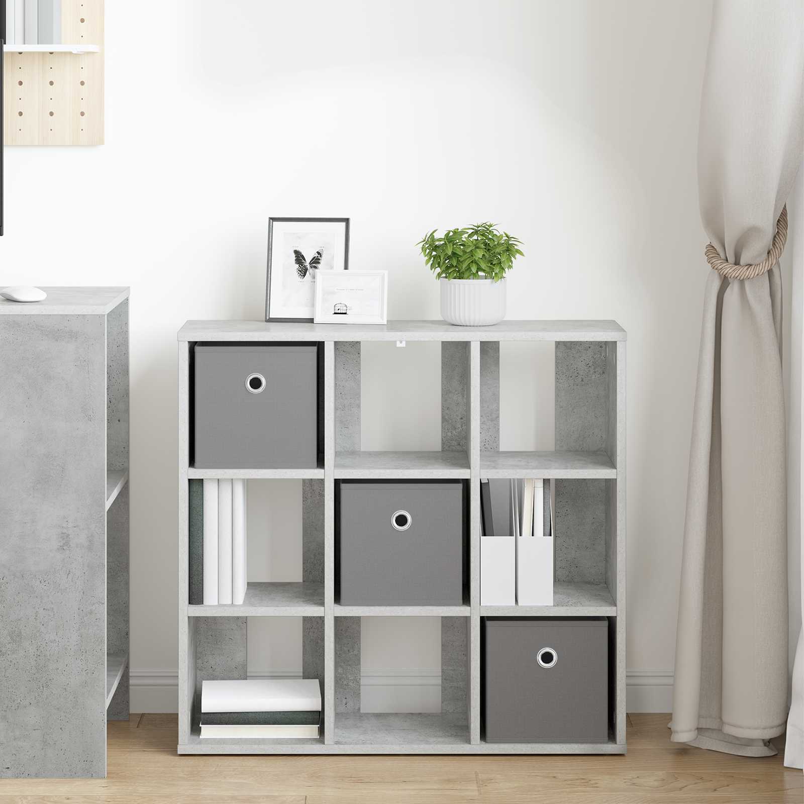 Dressoir met lade Beton Grijs 73,5 x 24 x 69,5 cm