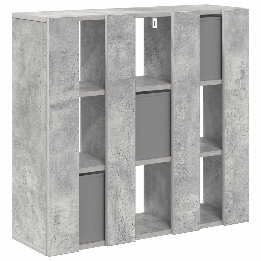 Dressoir met lade Beton Grijs 73,5 x 24 x 69,5 cm