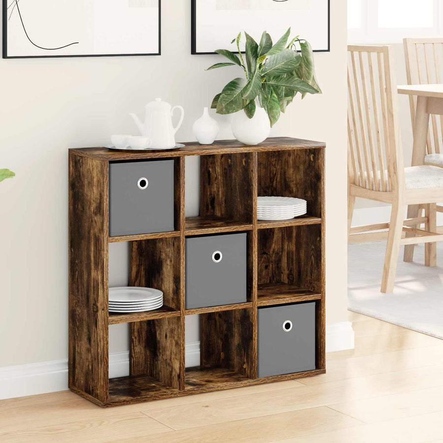 Dressoir met lade Gerookt eiken 73,5 x 24 x 69,5 cm