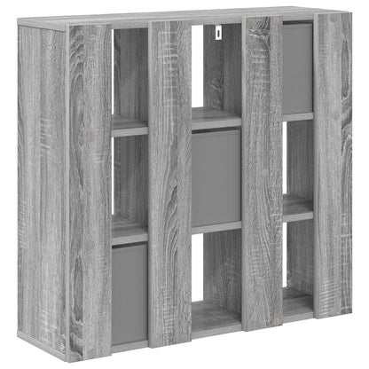 Dressoir met lade Grijs Sonoma 73,5 x 24 x 69,5 cm