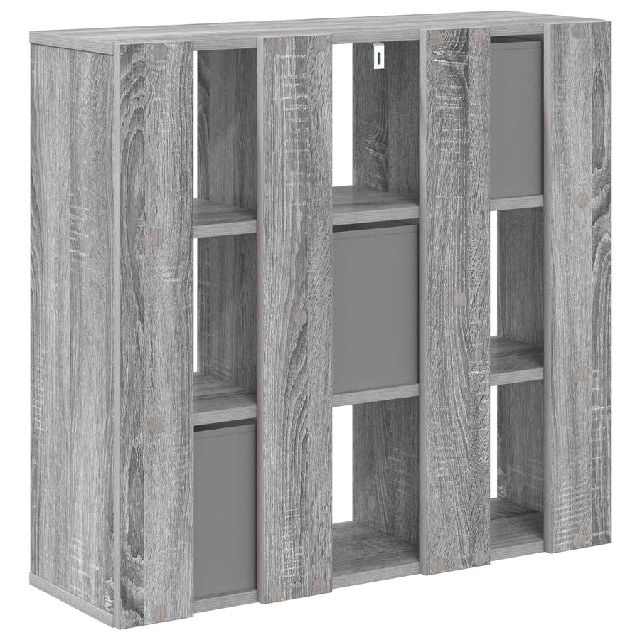 Dressoir met lade Grijs Sonoma 73,5 x 24 x 69,5 cm