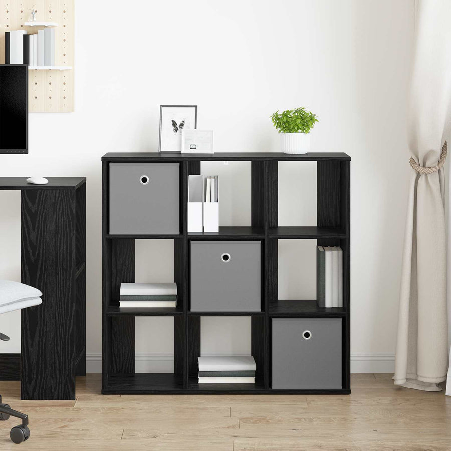 Dressoir met lade Zwart Eiken 88,5 x 29 x 84,5 cm