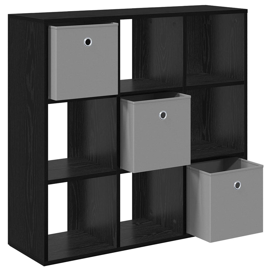 Dressoir met lade Zwart Eiken 88,5 x 29 x 84,5 cm