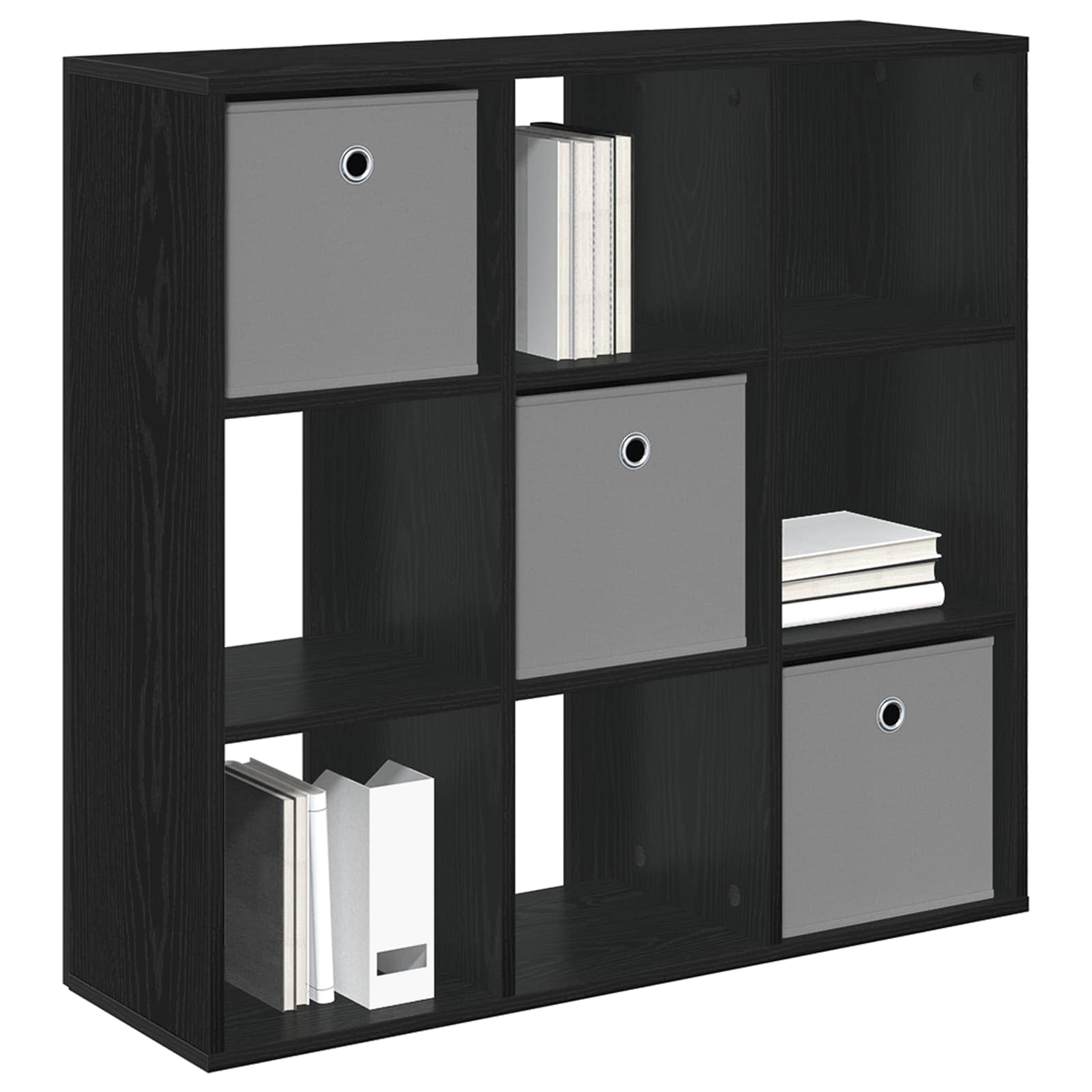 Dressoir met lade Zwart Eiken 88,5 x 29 x 84,5 cm