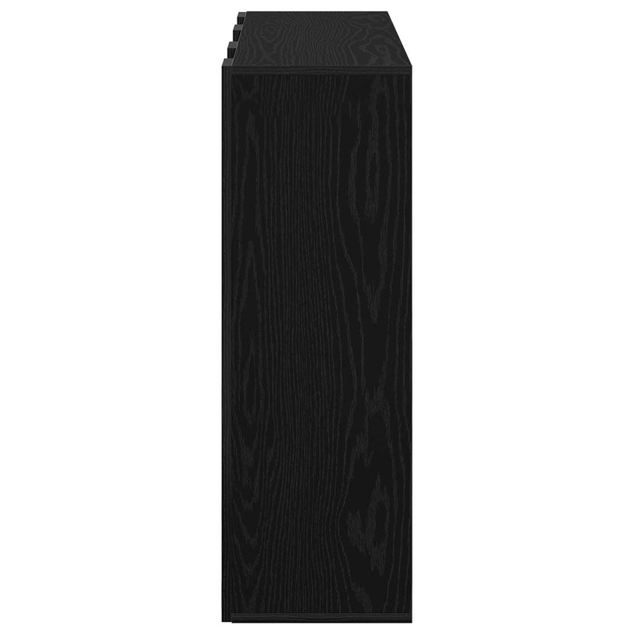 Dressoir met lade Zwart Eiken 88,5 x 29 x 84,5 cm