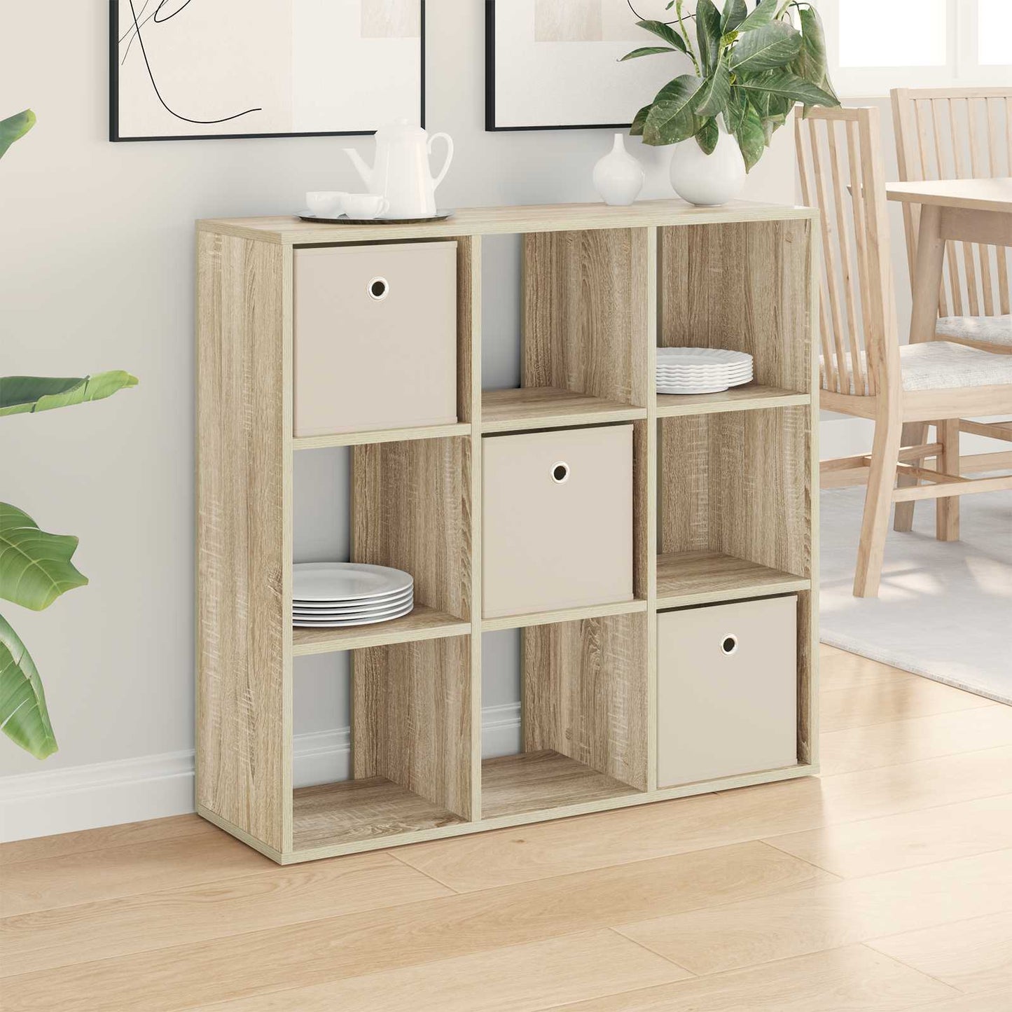 Dressoir met lade Sonoma Eiken 88,5 x 29 x 84,5 cm