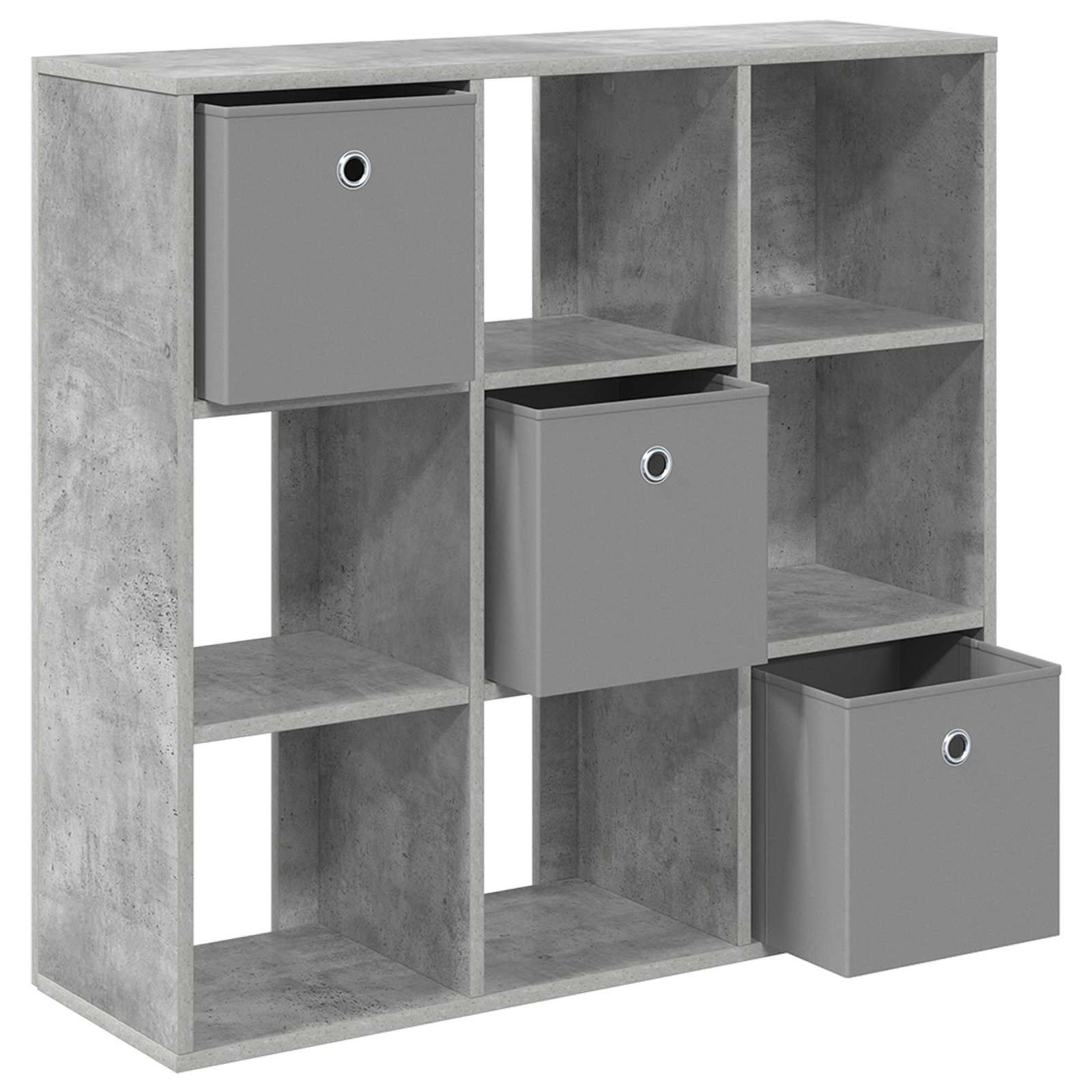 Dressoir met lade Beton Grijs 88,5 x 29 x 84,5 cm