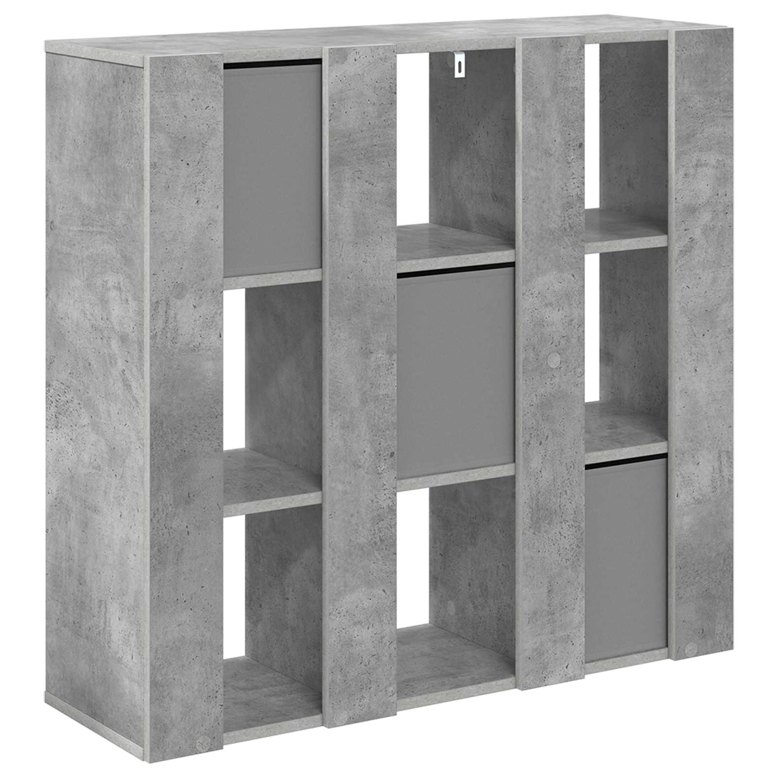 Dressoir met lade Beton Grijs 88,5 x 29 x 84,5 cm